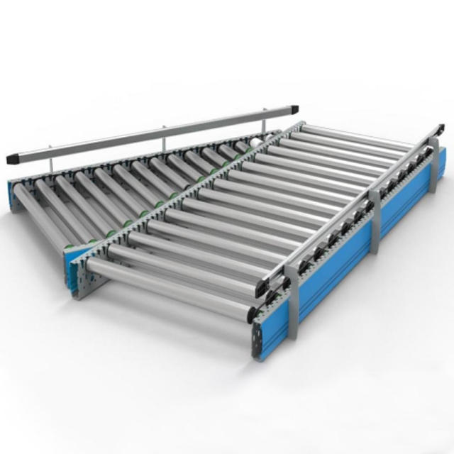 Lineshaft Roller Conveyor System for Express in Warehouse