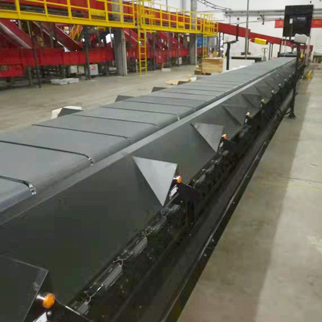 WMS Apparel Cross Belt Sorter